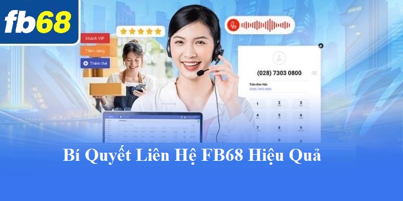 Bí quyết liên hệ FB68 hiệu quả